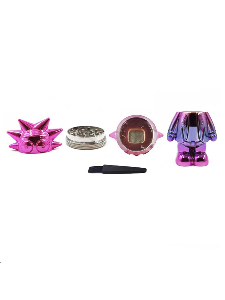 9PCS Electroplated Herb Grinder Set 9PCS Electroplated Herb Grinder Set