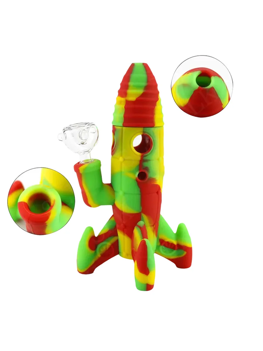 Rocket Silicone Bong