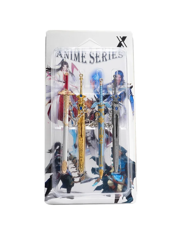Collectible 4PCS Mini Zelda Swords with Display Stand Collectible 4PCS Mini Zelda Swords with Display Stand