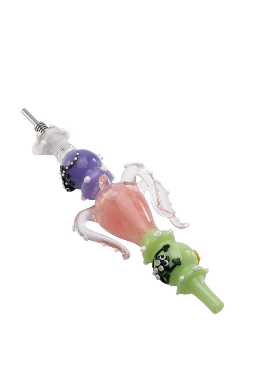 10mm Octopus Head Hand Blown Nectar Collector2