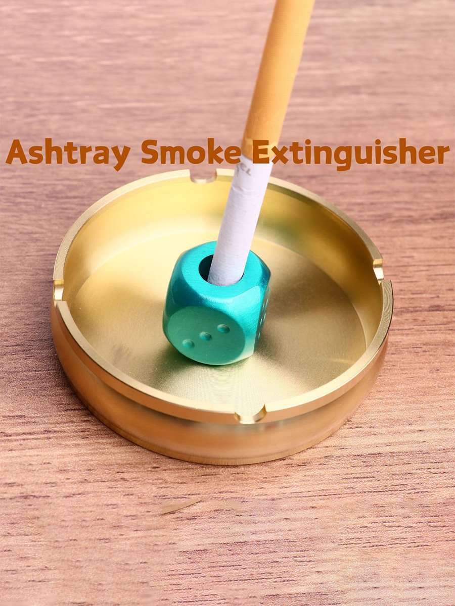 Roll Dice Zinc Alloy Ashtray Roll Dice Zinc Alloy Ashtray