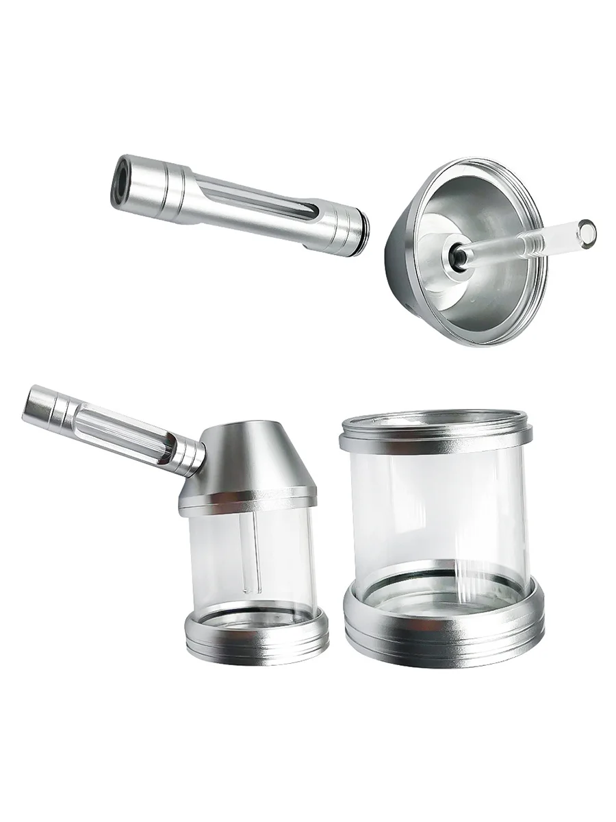 Metal and Glass Bubbler Pip5 Metal and Glass Bubbler Pip5