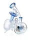 top recycler portable dab rig blue side