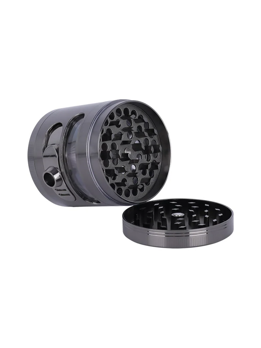 60MM 4 Layer Zinc Alloy Herb Grinder 60MM 4 Layer Zinc Alloy Herb Grinder