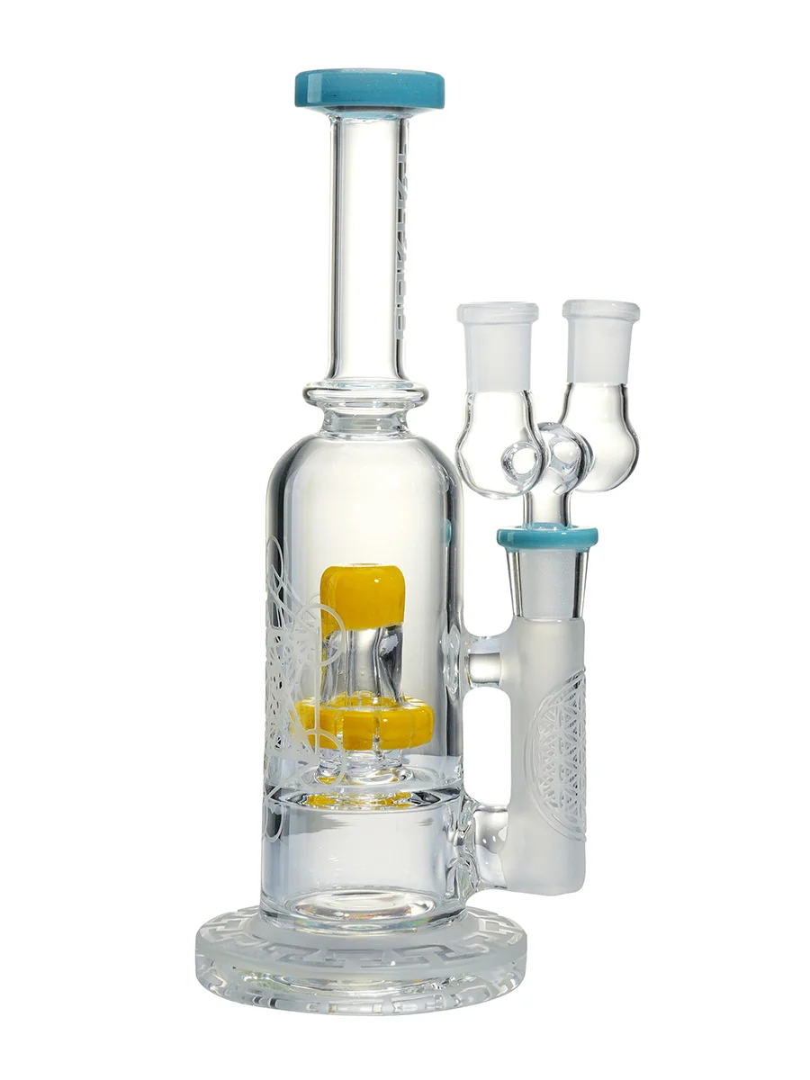 2PCS 14mm Glass Double Bowl Joint Adapter, 5 image