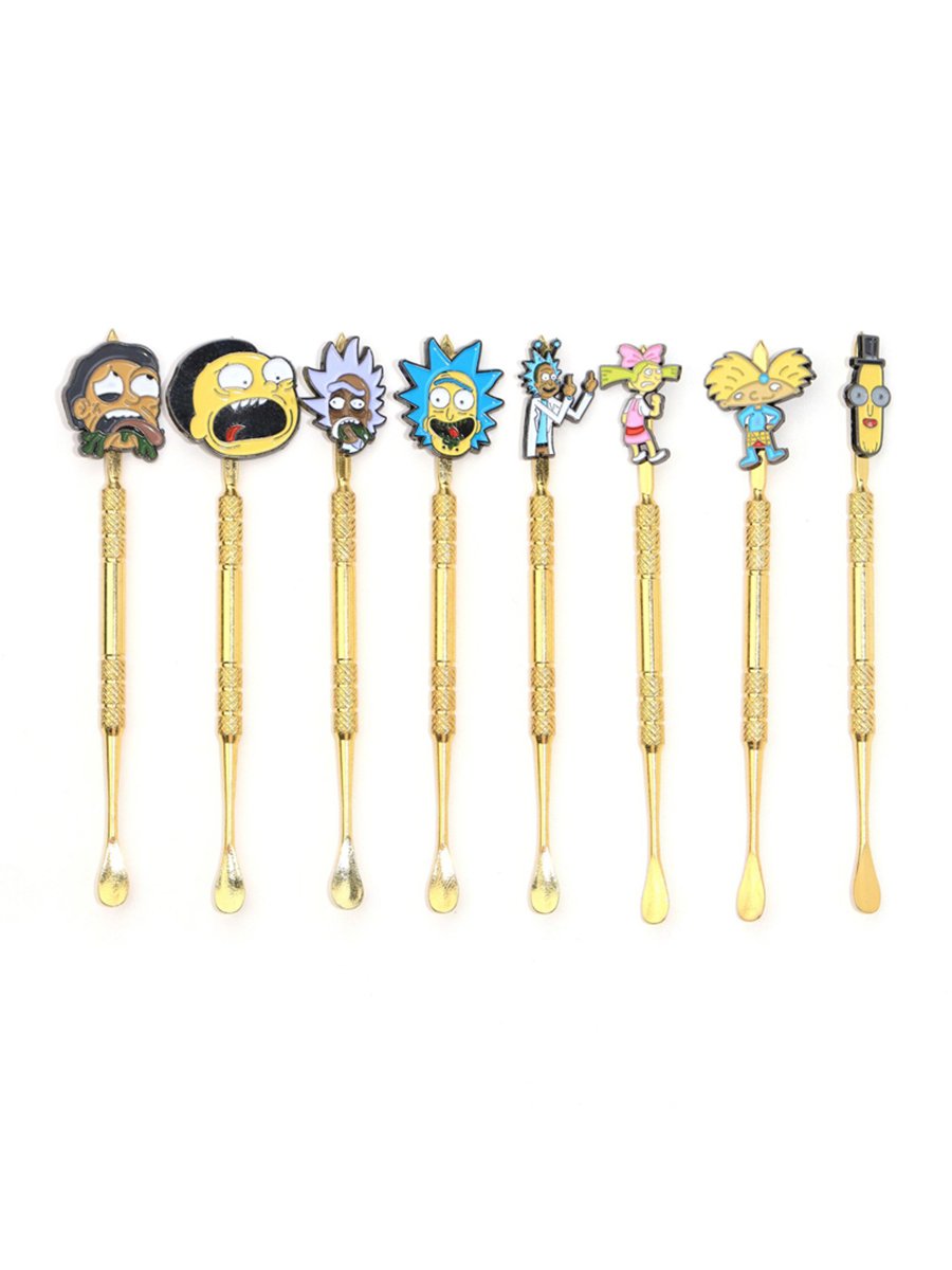 7PCS 2PCS Metal Dab Tools 7PCS 2PCS Metal Dab Tools