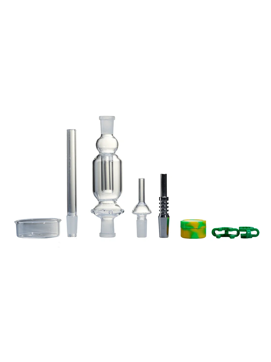 2PCS 12-inch Long Perc water Filter Glass Nectar Collector Kit, 4 image 2PCS 12-inch Long Perc water Filter Glass Nectar Collector Kit, 4 image