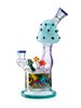 10" Cute Mushroom Dab Rig, Colors: Dark Blue 10" Cute Mushroom Dab Rig, Colors: Dark Blue