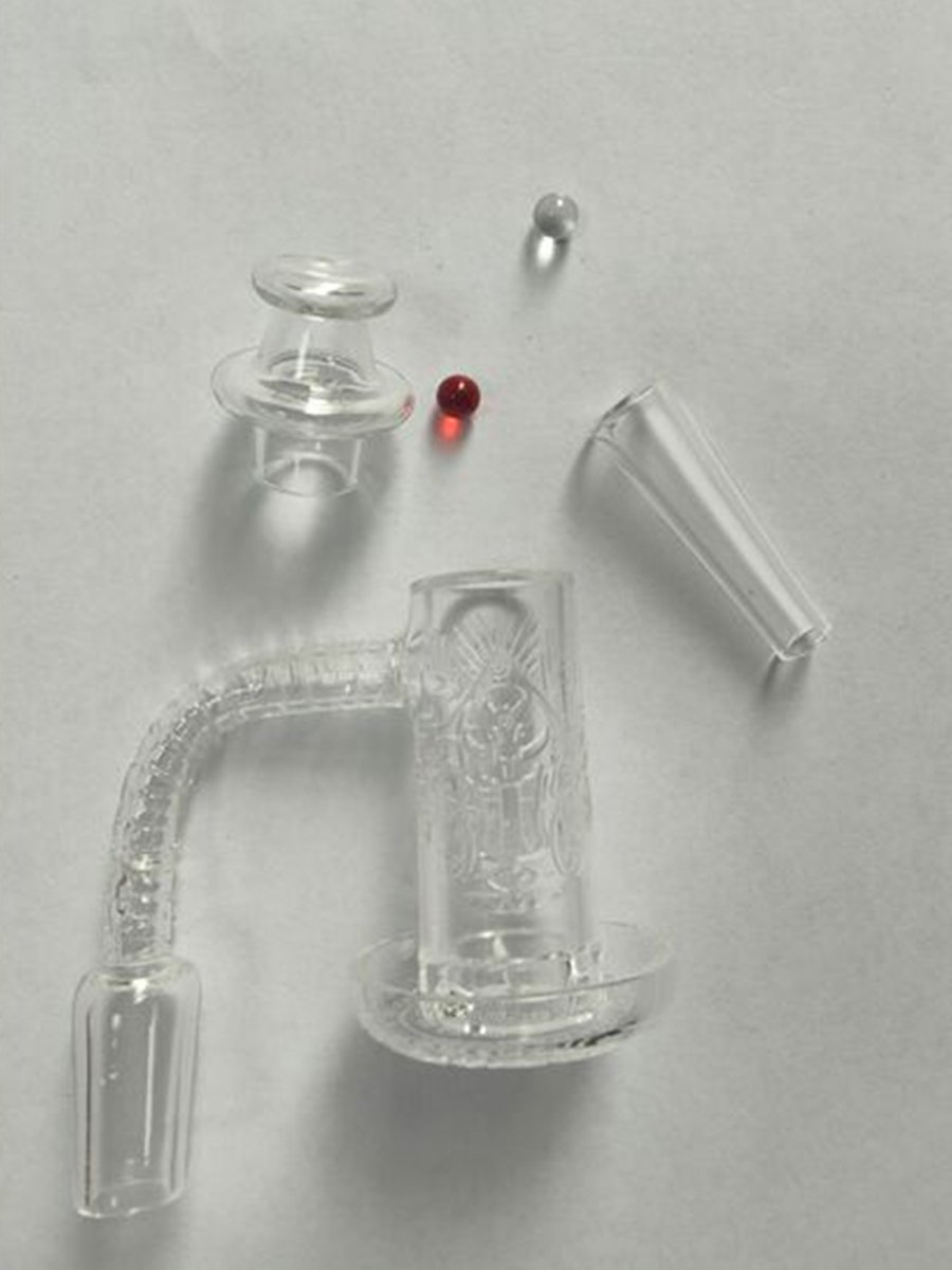 14 mm Banger Kit with with Carb Cap and Terp Pearl2