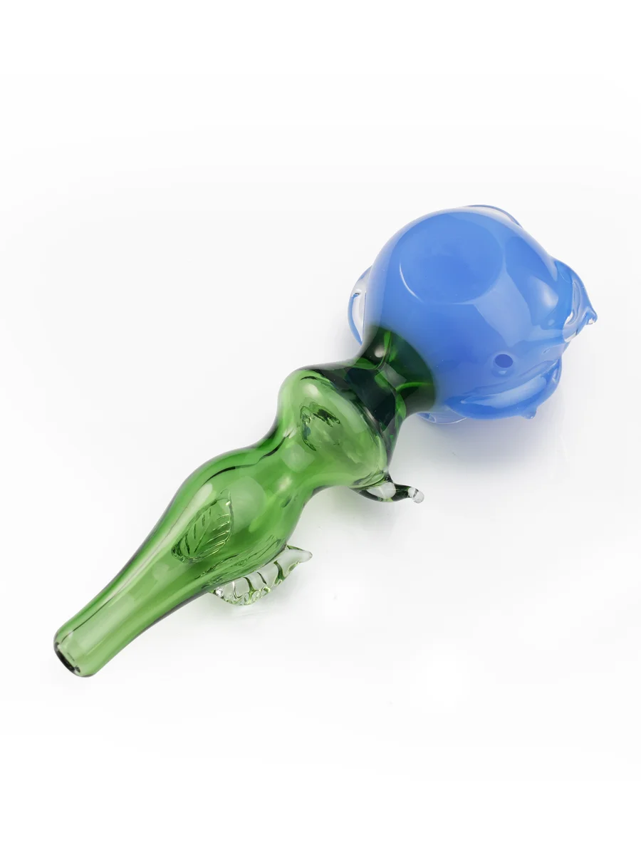 Rose Glass Pipe details Rose Glass Pipe details