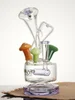 Lookah Bong 9" Cute Recycler Fairy Mushroom Recycler Water Pipe, Colors: Blue, 7 image