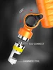 Lookah Hammer 14mm Portable Enail Banger for Dab Rig, Color: Orange, 6 image Lookah Hammer 14mm Portable Enail Banger for Dab Rig, Color: Orange, 6 image
