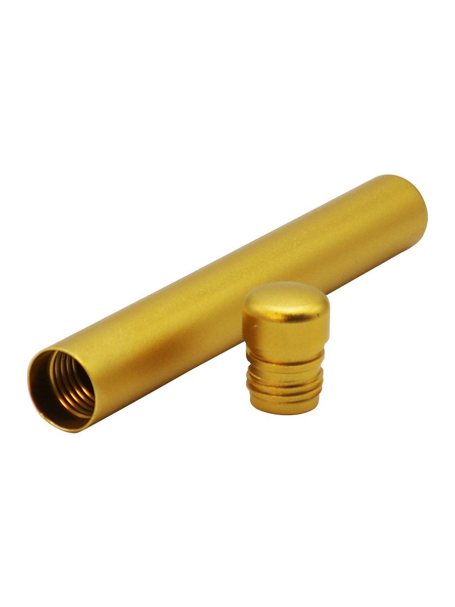 Hot-Selling Aluminum Gold Alloy Horn Storage Tube