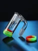 14 mm  90 degree Red-green Silicone Glass Ash Catcher