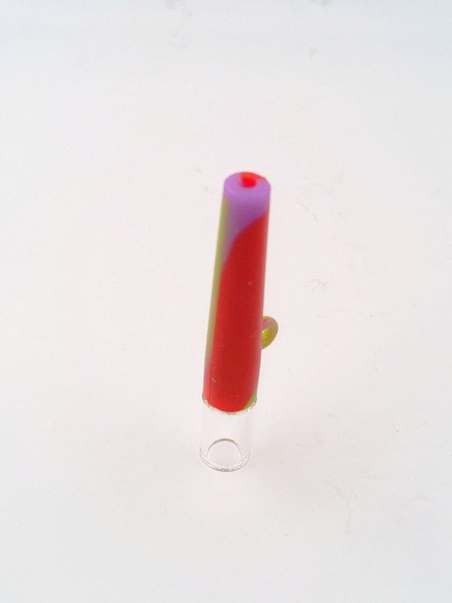 Silicone Short Chillum Pipe