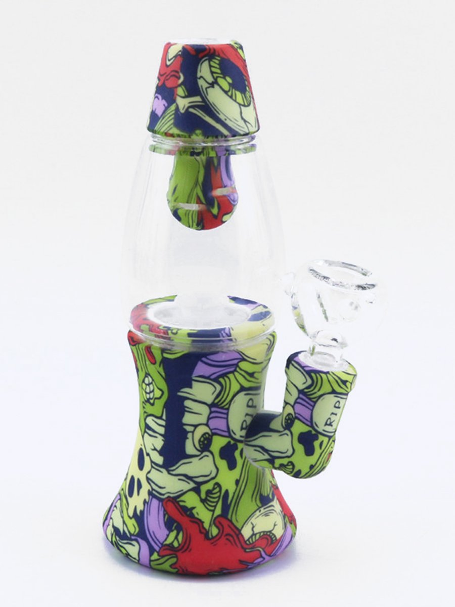 Colorful Silicone Fountain Bong7 Colorful Silicone Fountain Bong7