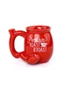 Ceramic Smoking Pipe Mug Coffee Cup Red