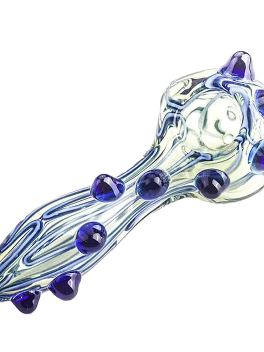 Marble Handle Glass Pipe Marble Handle Glass Pipe
