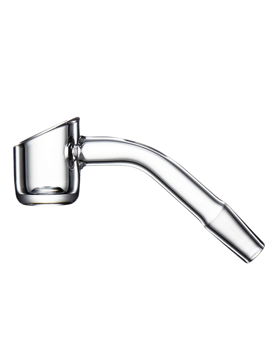 14MM /10MM Beveled Quartz Bucket Banger, Size:  14mm   14MM /10MM Beveled Quartz Bucket Banger, Size:  14mm