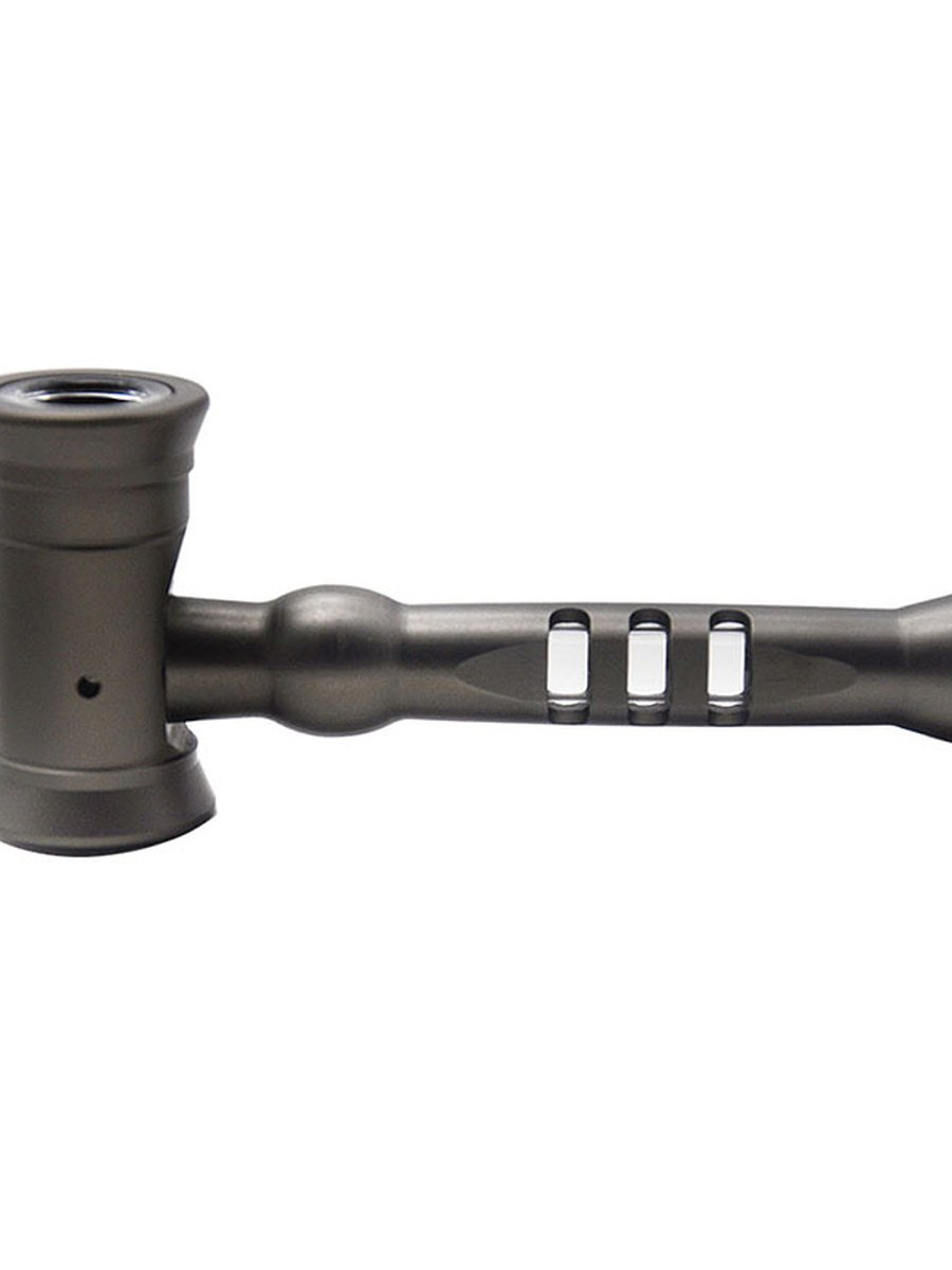 Hammer Shaped Metal Pipe Gray Hammer Shaped Metal Pipe Gray