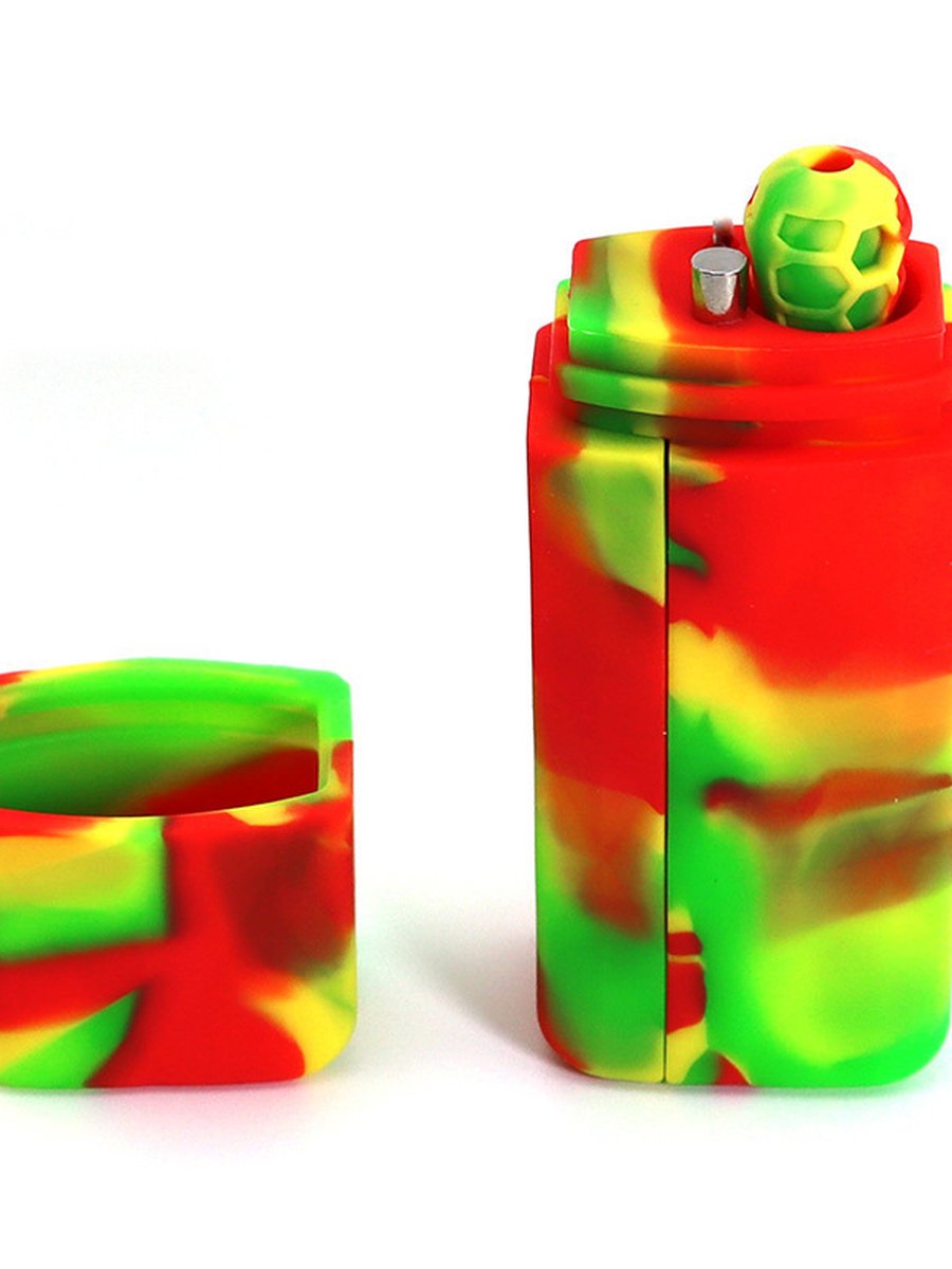 Portable Silicone & Glass Pipe Kit, 4 image