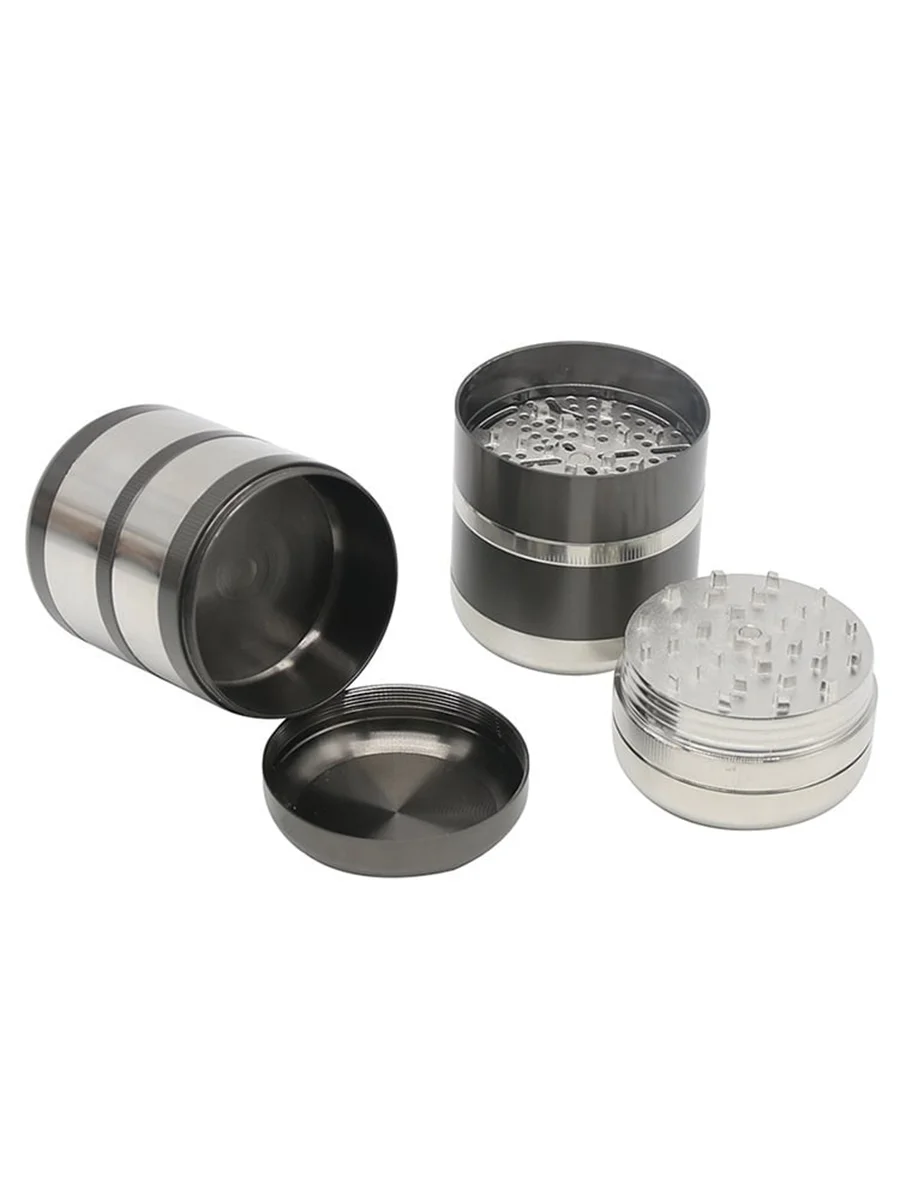 60MM 6 Layer Zinc Alloy Herb Grinder