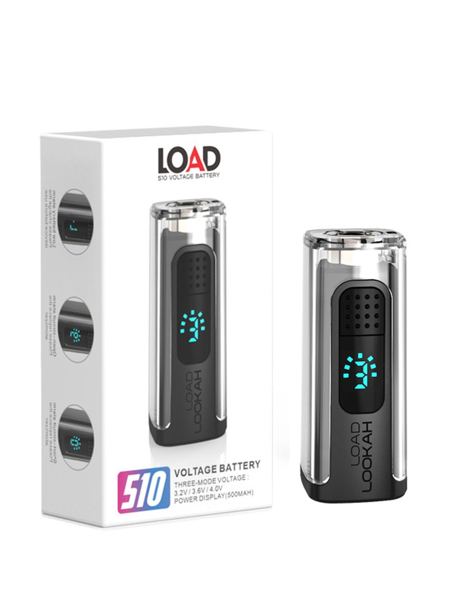 Lookah Load Smallest 510 Cart battery, Color: Gray, 4 image Lookah Load Smallest 510 Cart battery, Color: Gray, 4 image
