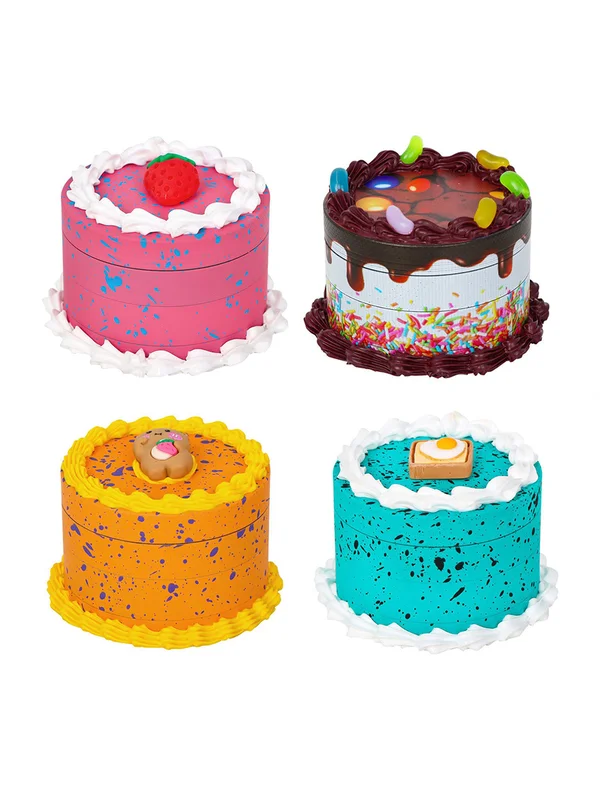 Cake Shape Herb Grinder