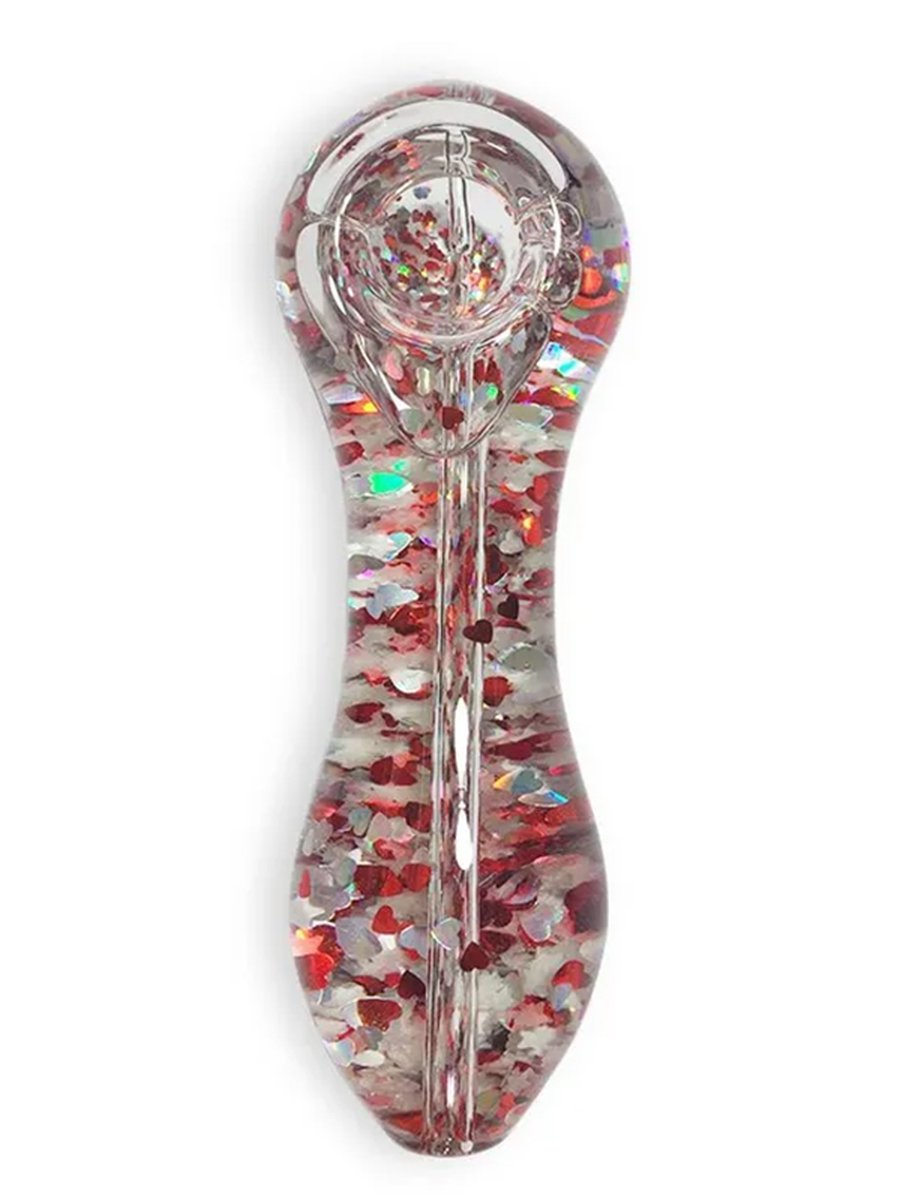 Crystal Glitter Glass Pipe Crystal Glitter Glass Pipe