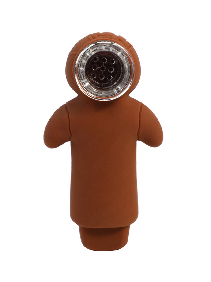 Gingerbread Man Silicone Pipe Gingerbread Man Silicone Pipe