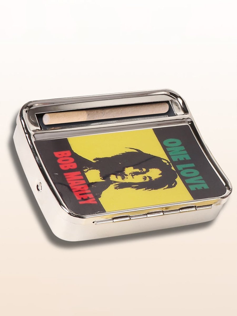 Metal Cigarette Roller Tobacco Case Herb Grinder Metal Cigarette Roller Tobacco Case Herb Grinder