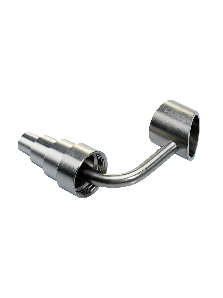 10mm/14mm/18mm 4 in 1 Long Neck Titanium Banger Dab Nail, 2 image