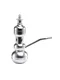 Creative Dual-Purpose Incense Burner Metal, Color: Silver 