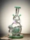 Clear Green &quot; Recycler Percolator Cosmic Alien Water Pipe