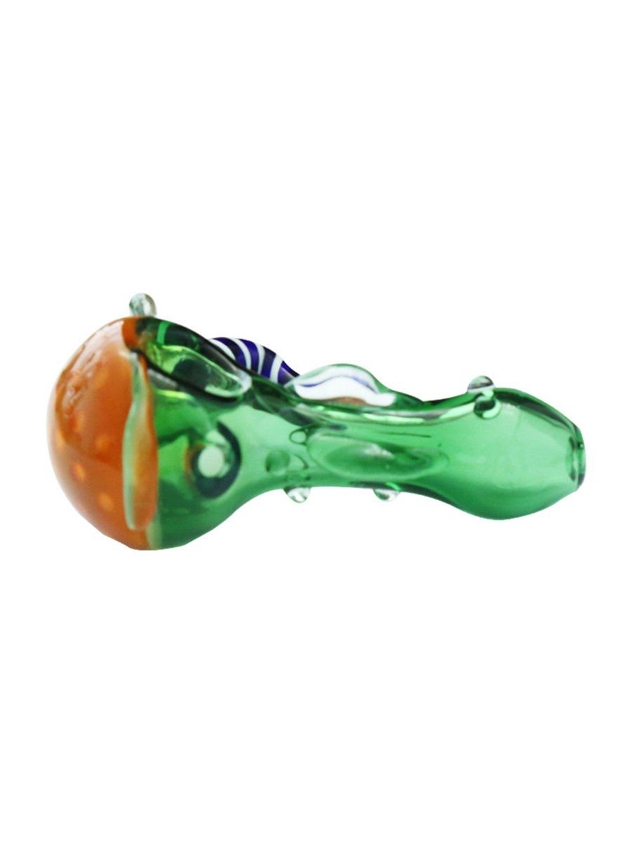 Mushroom-Shaped Glass Pipe, 2 image Mushroom-Shaped Glass Pipe, 2 image