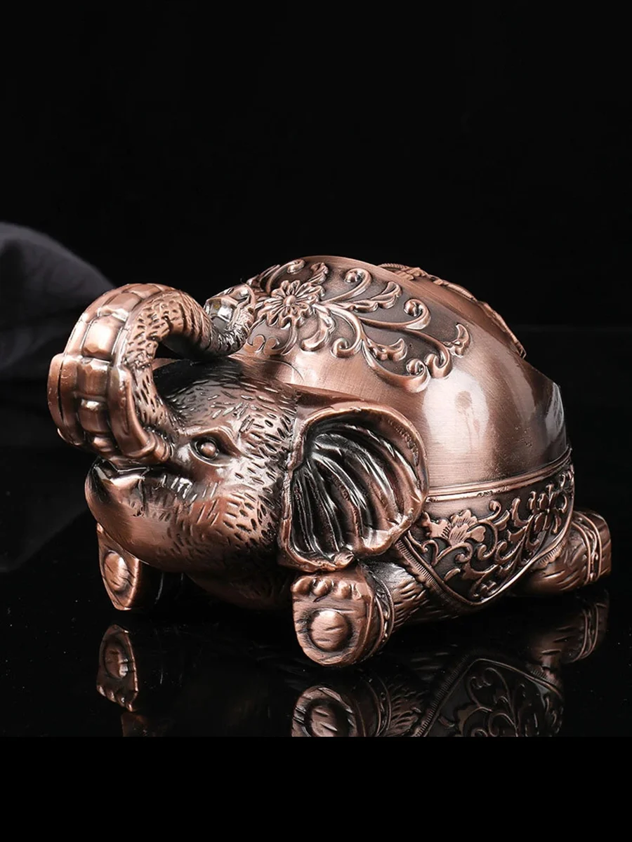 Windproof Elephant Ashtray D Windproof Elephant Ashtray D