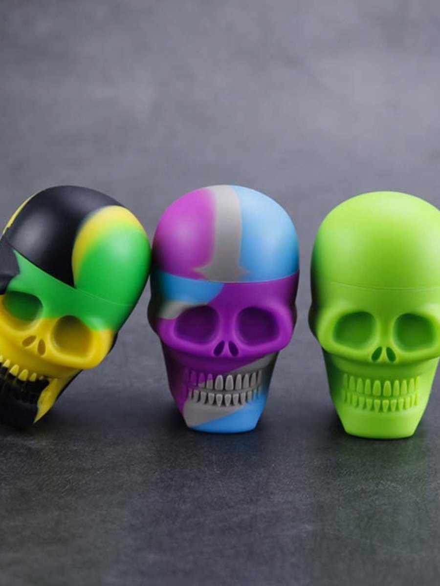 2pcs Skull Container 2x15ml, Attribute: 2pcs 15ML, 2 image