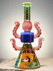 Lookah 10" Cute Lookah Octopus Glass Beaker Bong, Color: Orange, 8 image Lookah 10" Cute Lookah Octopus Glass Beaker Bong, Color: Orange, 8 image