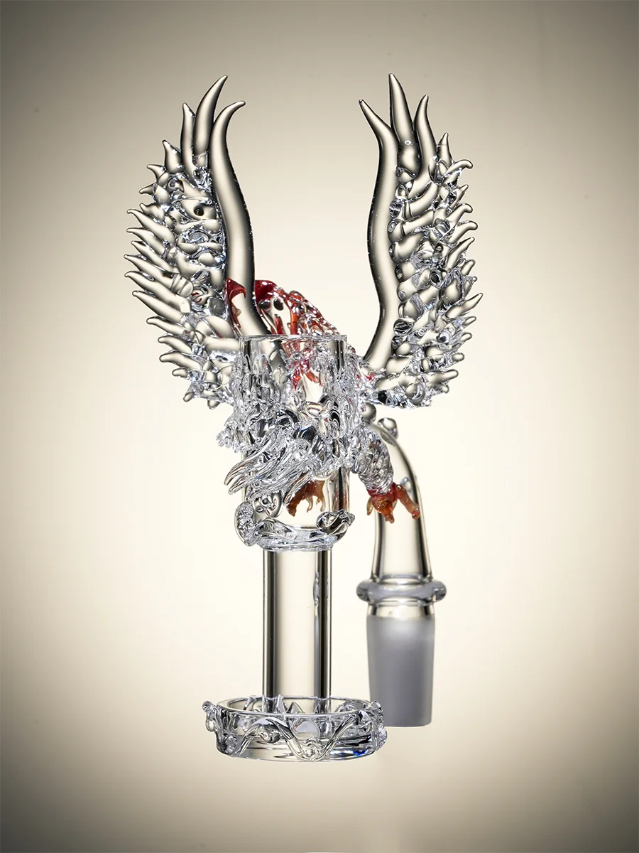 14MM Eagle Wings Quartz Banger 14MM Eagle Wings Quartz Banger