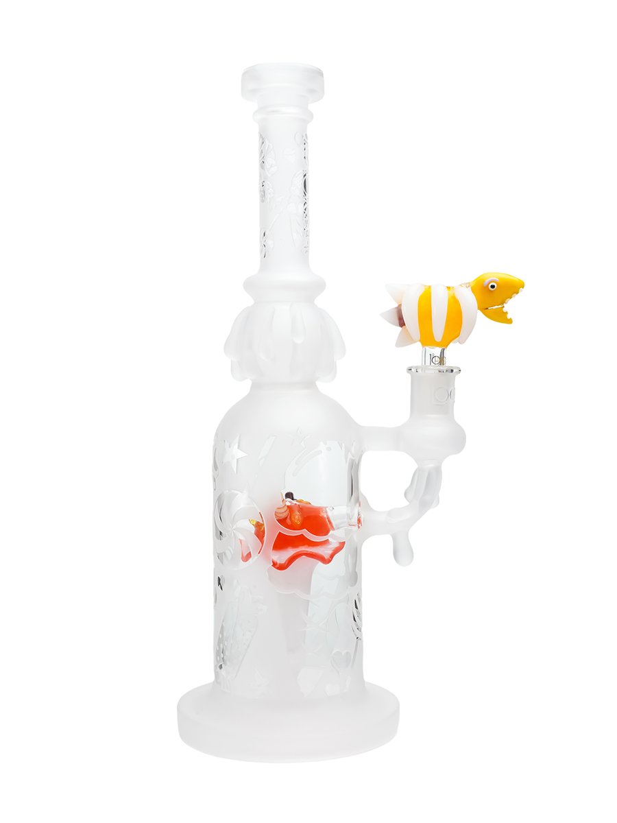 Yellow 14MM Mutant Bird Glass Bowl