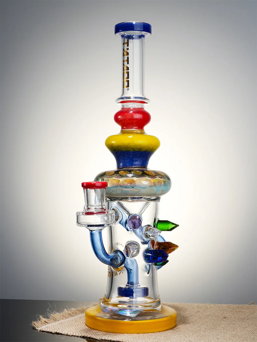 12" Cool Crystal Geode Water Pipe9 12" Cool Crystal Geode Water Pipe9