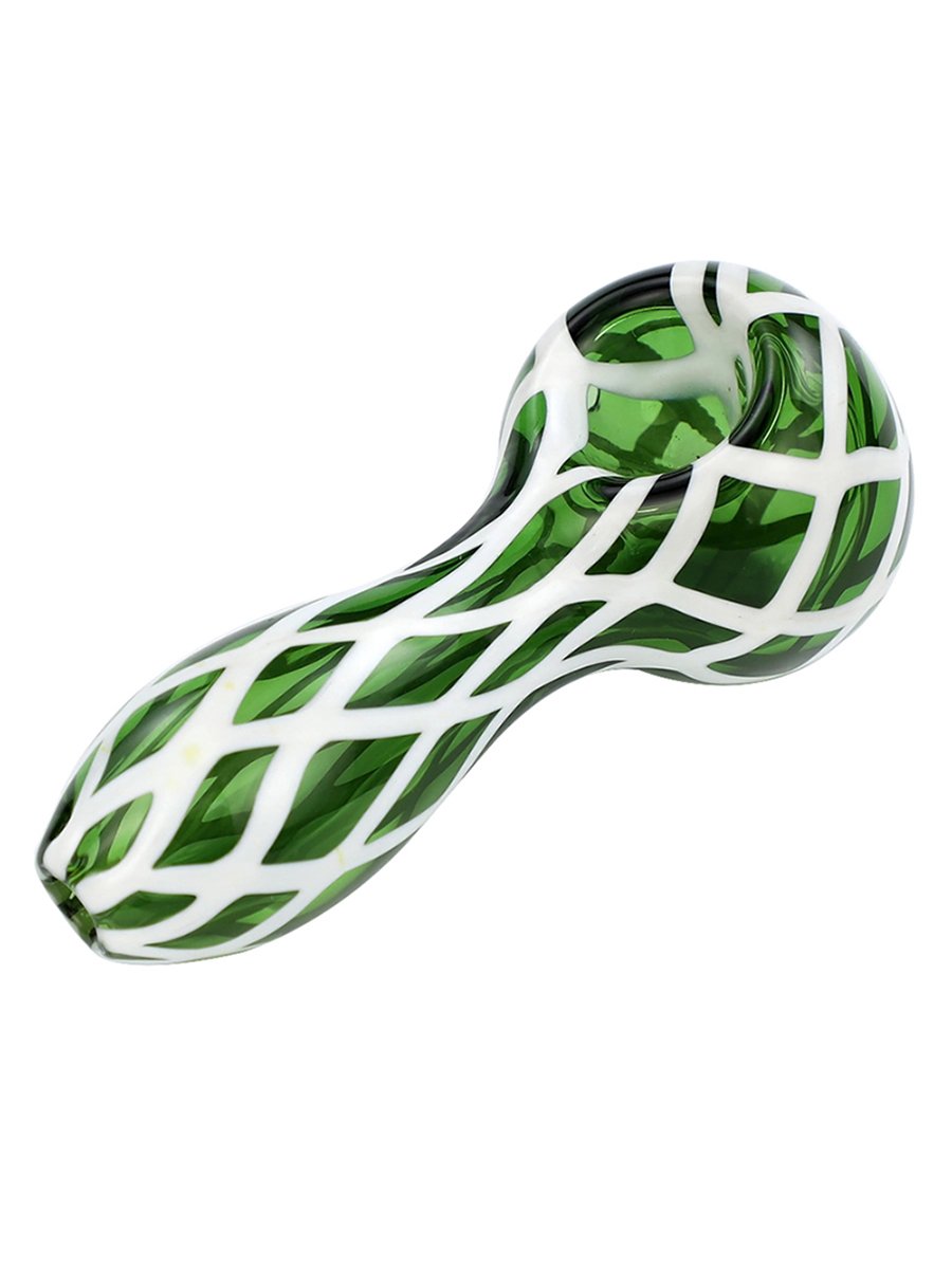 Reticulated Glass Pipe, 3 image Reticulated Glass Pipe, 3 image