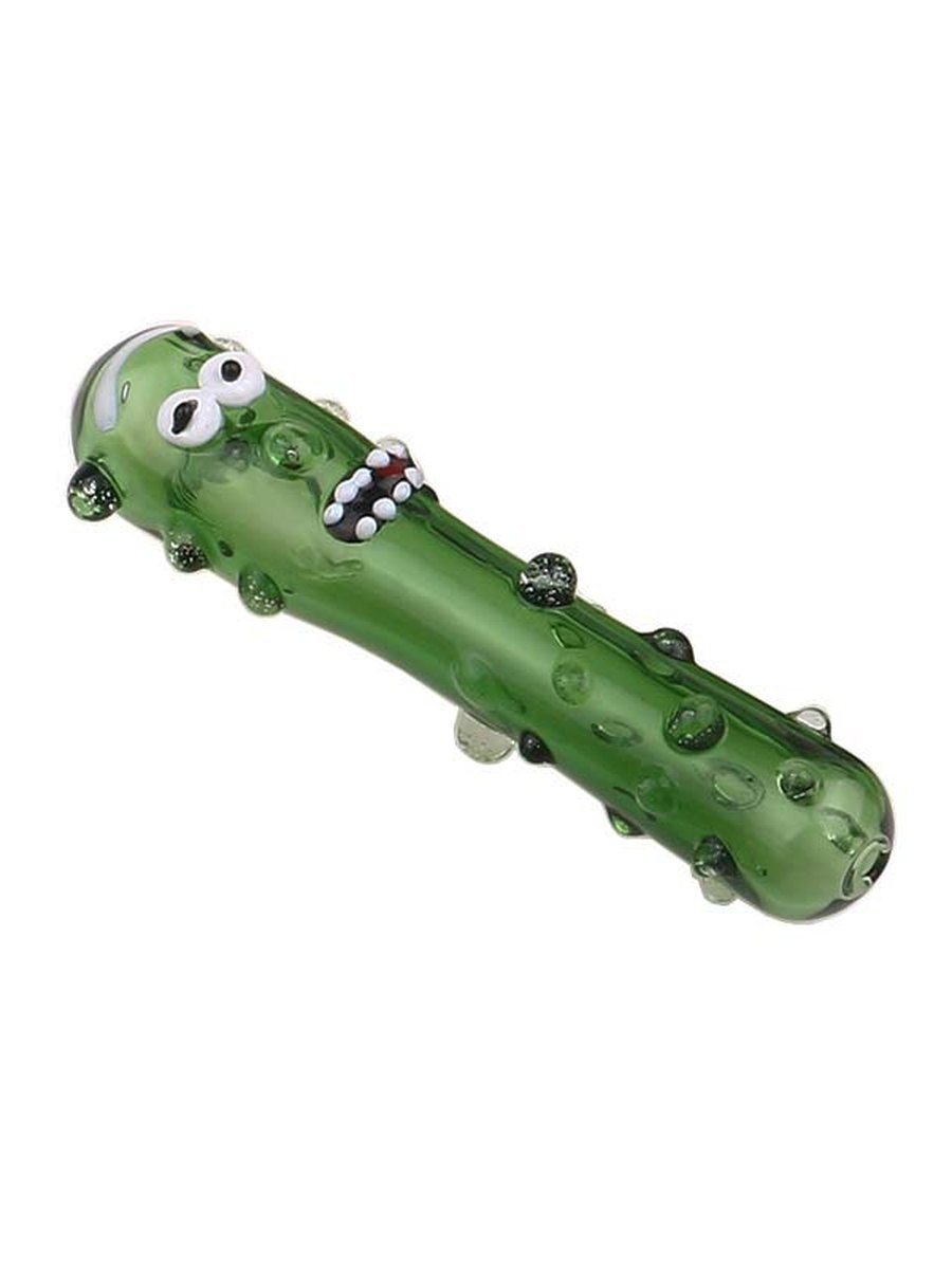 Cucumber Glass Smoking Pipe, 4 image Cucumber Glass Smoking Pipe, 4 image
