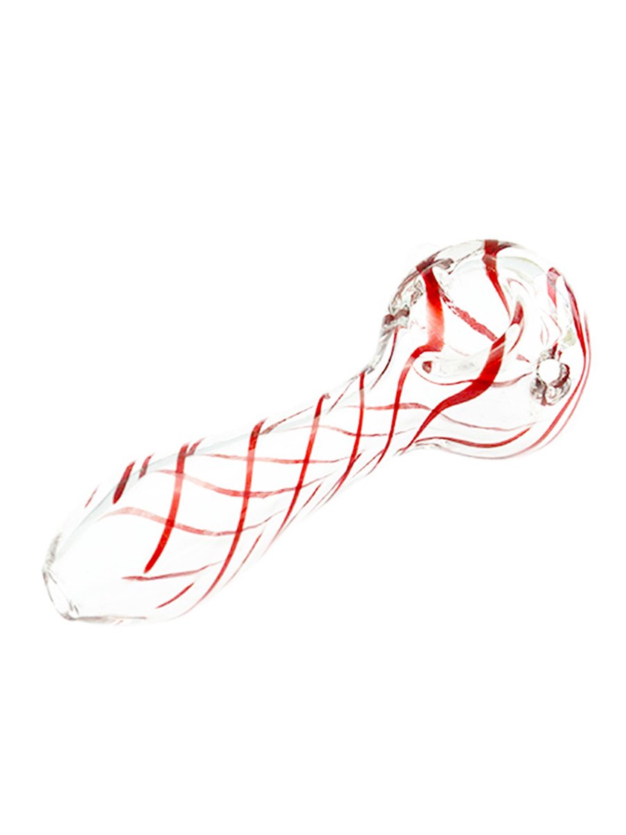 Transparent Interwoven Mesh Glass Pipe Transparent Interwoven Mesh Glass Pipe