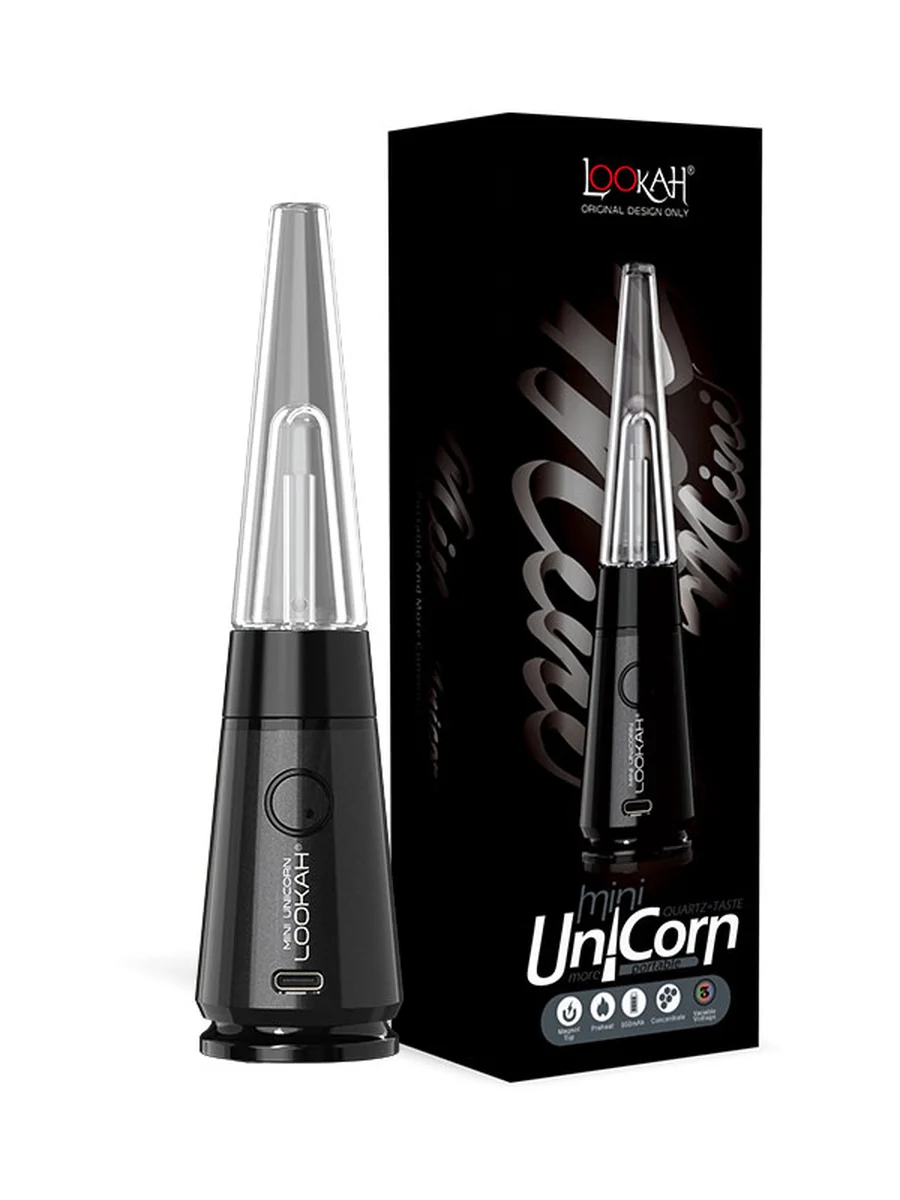 LOOKAH Unicorn Mini Electric Dab Rigs BlackLookah Unicorn Mini Electric Dab Rigs LOOKAH Unicorn Mini Electric Dab Rigs BlackLookah Unicorn Mini Electric Dab Rigs
