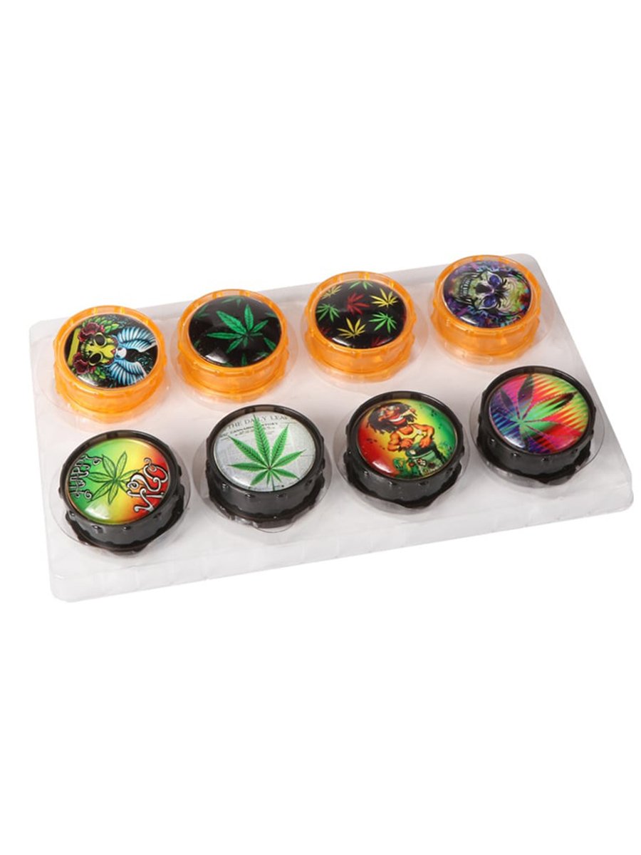 2pcs 52mm 2 Layer Herb Grinder, 4 image 2pcs 52mm 2 Layer Herb Grinder, 4 image