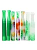 Three Colors Jadeite Chillum PipeThree Colors Jadeite Chillum Pipe Three Colors Jadeite Chillum PipeThree Colors Jadeite Chillum Pipe