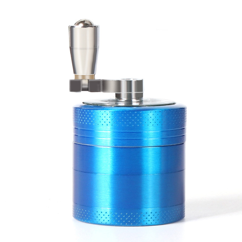 4 Layer Hand Crank Herb Grinder-B