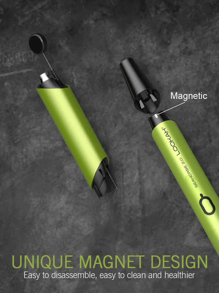 LOOKAH Seahorse 2.0 Wax Dab Pen | Electric Nectar Collector, Color: Orange, 7 image LOOKAH Seahorse 2.0 Wax Dab Pen | Electric Nectar Collector, Color: Orange, 7 image