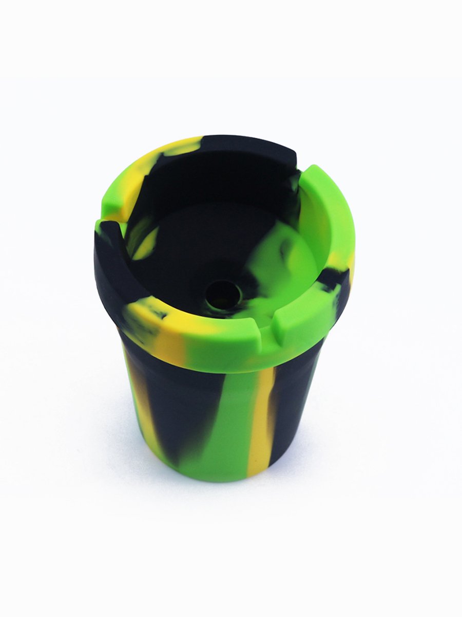 Silicone Car Ashtray Trash Can2